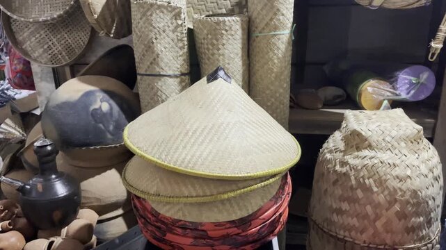 Assorted Traditional Indonesian Handicrafts Collection