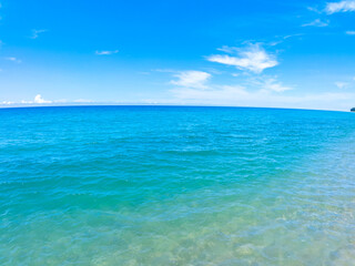 Fototapeta premium Sea surface aerial view,Bird eye view photo of waves and water surface texture sea background