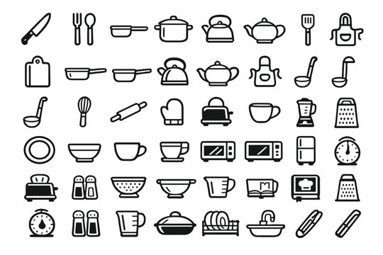 Pot shaker kettle cutting pin sink pepper image icon mug generation vector