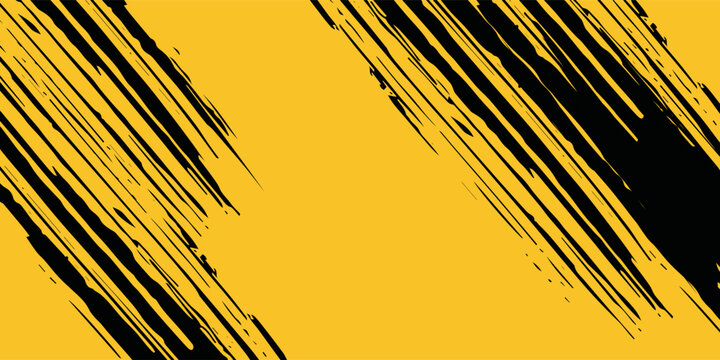 Yellow and black backdrop with dot halftone pattern element. Abstract brush grunge background. retro comic concept for your graphic design, banner or poster See Less.Eps10