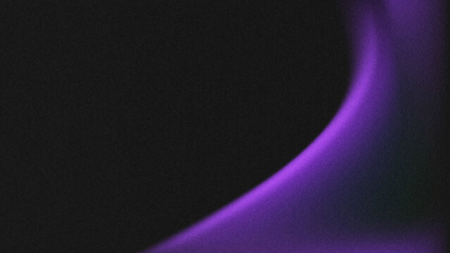 Dark textured abstract background with a smooth purple gradient glow and subtle grain noise effect, ideal for modern digital designs, tech projects, and moody graphic overlays.