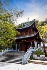 Obraz premium chinese temple in the park