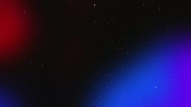 Animated Film Grain and Dust Overlay with Colorful Light Leaks