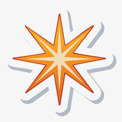 Obraz premium Explosion Starburst Graphic