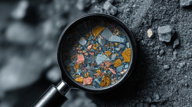 Lightweight Metal Alloy Grains Under High Fidelity Microscopy View