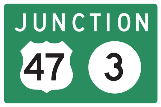 ROAD SIGN INTERSTATE GLOSSY VECTOR