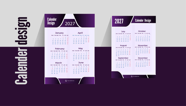 Calendar design