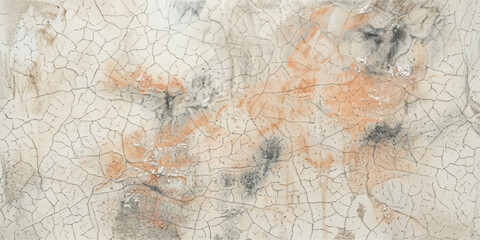 Fototapeta premium An abstract view of cracked surface with hints of earthy tones. Capturing the raw beauty of texture and the passage of time. for ui, web, art, design, background, etc.