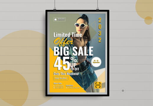 Modern Promotion Sale Flyer Layout