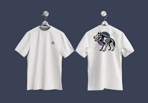 Moon Night T Shirt Design Print Template