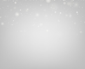 Tiny snow sparkles drift slowly downward. Bright festive lights glow with magic energy. PNG glitter effect looks elegant today.  © dedstock