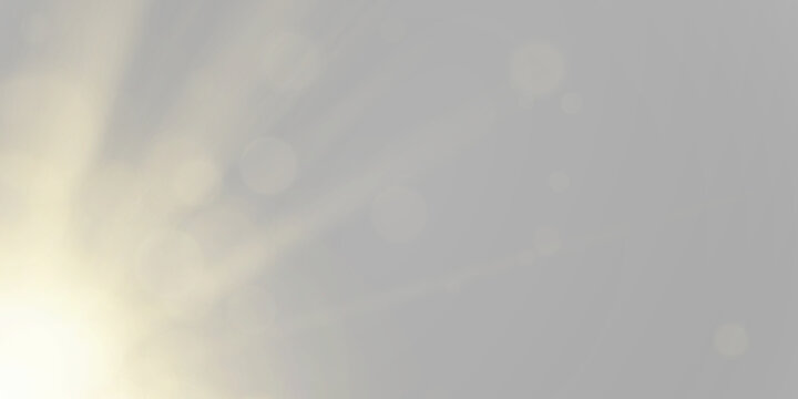 Sun rays shining with radiant golden light and smooth gradients. Warm glow creates friendly summer style. Perfect design element for visuals. png