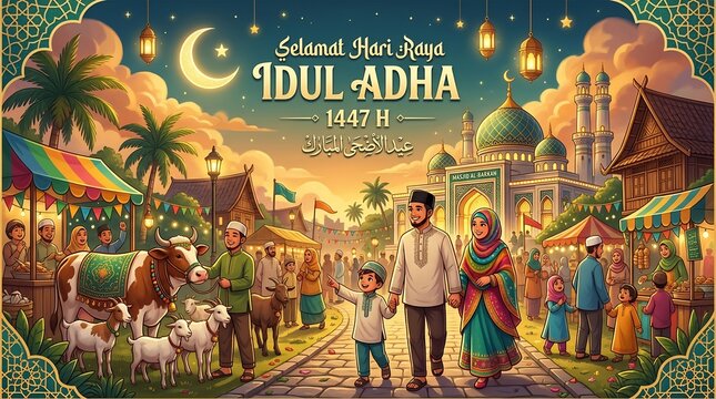 Idul Adha Celebration Family Gathering.