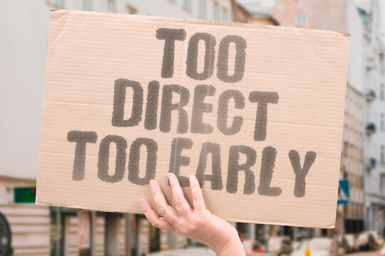 "Too Direct Too Early" research confirms early directness measurably reduces adult romantic dating attraction. REAL. LIFE. MODERN. HUMAN. DATE.