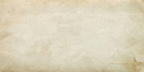 Fototapeta premium A weathered parchment background for vintage design, with a blank surface.