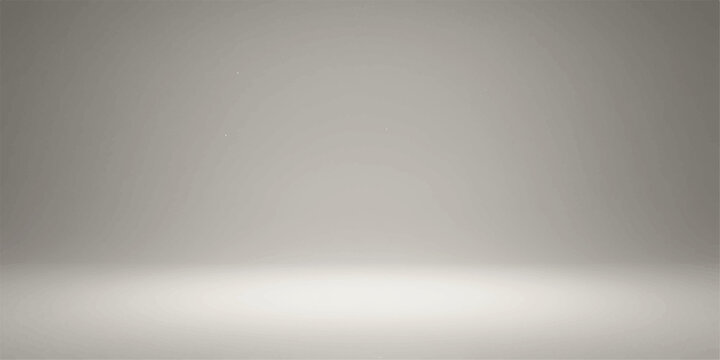Empty minimalist studio space bathed in a soft, ethereal light, perfect for showcasing your products or concepts.