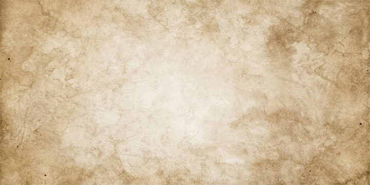 Old parchment paper creates a vintage feel of antiquity and historical manuscript. it features textures with faded edges. 
