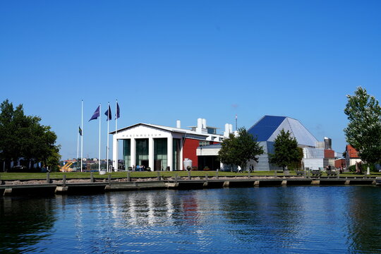 Marinemuseum, Insel Stumholmen, Karlskrona, Schweden, Europa, Bauwerk, Wasser, Sommer, Museum, Welterbe, Weltkulturerbe