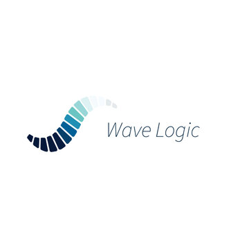 Wavelogic Logo &ndash; Modern Flow Technology & Smart Brand Identity