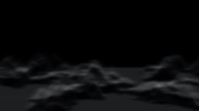 Unveiling a somber, muted, yet surreal terrain, captured in soft focus, against a dark, vast backdrop.