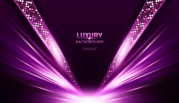 Futuristic Pink Red Awward Background Design With Light Lines Effect. Eps Vector File.  Beautyfull Design For Banner, Backdrop, Precentation.