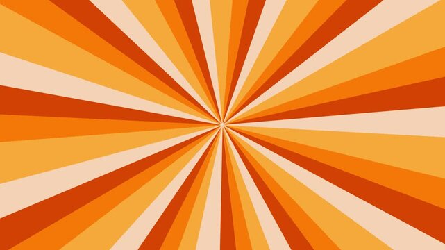 video background with vintage pop art style