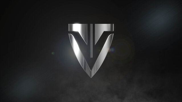 Cinematic Metallic Logo Reveal
