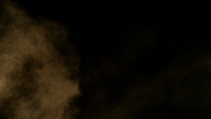 Fototapeta premium Freeze Motion Shot of Flying Sand Dust