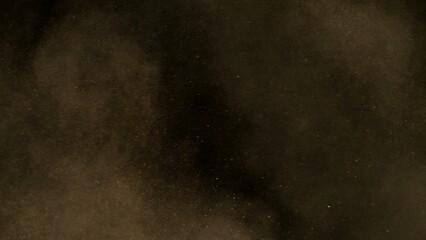 Freeze Motion Shot of Flying Sand Dust © Lukas Gojda