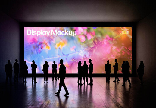 Event Display Mockup &ndash; Indoor Branding Presentation (PSD)