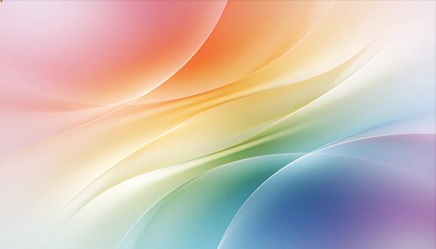 Rainbow abstract background pride month color wave gradient soft pastel curve smooth light modern design energy harmony celebration diversity unity joy abstract gradient colorful rainbow pride month