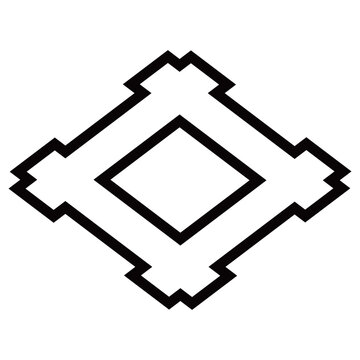 家紋です。陰井桁といいます