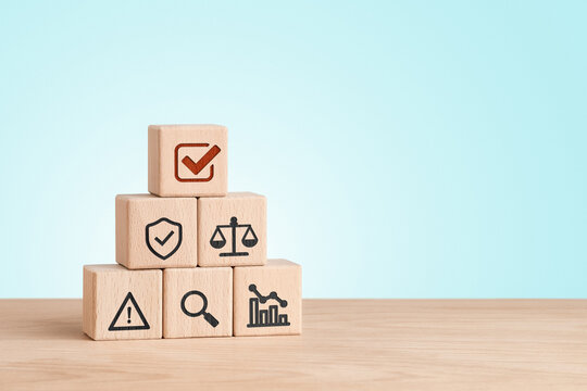 Risk management pyramid assessment protection control stability