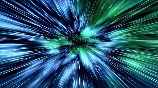 Space universe exploration, fantasy, mysterious. A digital artwork depicts a burst of light, radiating outward in a symmetrical pattern. The main subject is a vibrant.