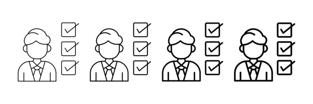 Training   Icon Set Different Style Collection