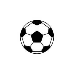 soccer ball isolated on white
