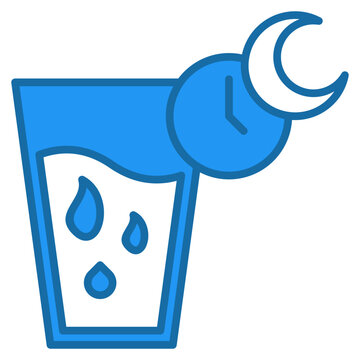 Iftar Drink Icon For Design Elements
