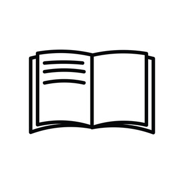 open book vector illustration