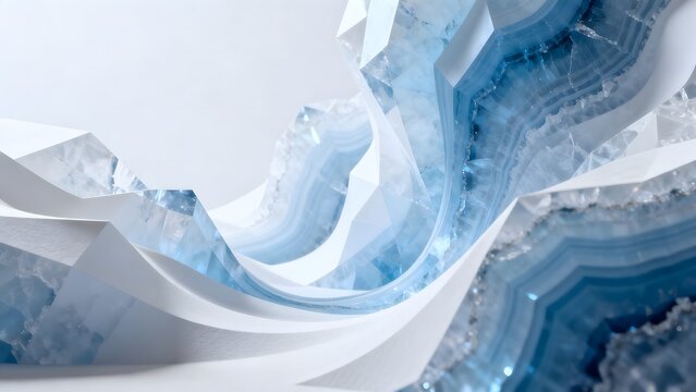 Abstract Crystal Formation