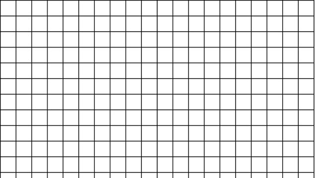 Grid Pattern Vector Background. Square Graph Paper Texture. Geometric Line Grid Design. Minimal Abstract Layout