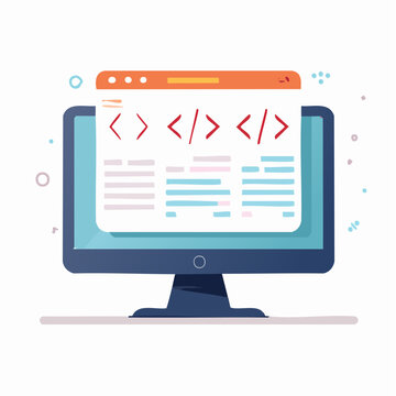 Computer Screen Displaying Code Snippets