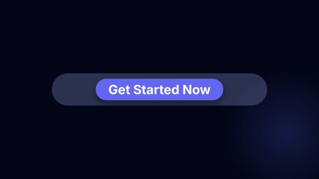 Animation with Subtle Glow and Hover Effect Modern Get Started Now Button 
