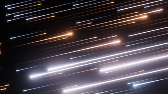 dynamic abstract background scene featuring vibrant streaks of light against a dark wallpaper, Ideal for technology, science, or creative projects that require energy and motion,