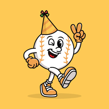 Baseball Macot New Year