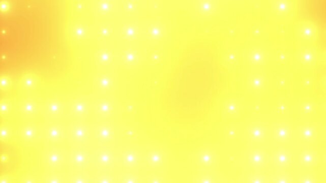 Warm orange abstract background with glowing dot matrix pattern