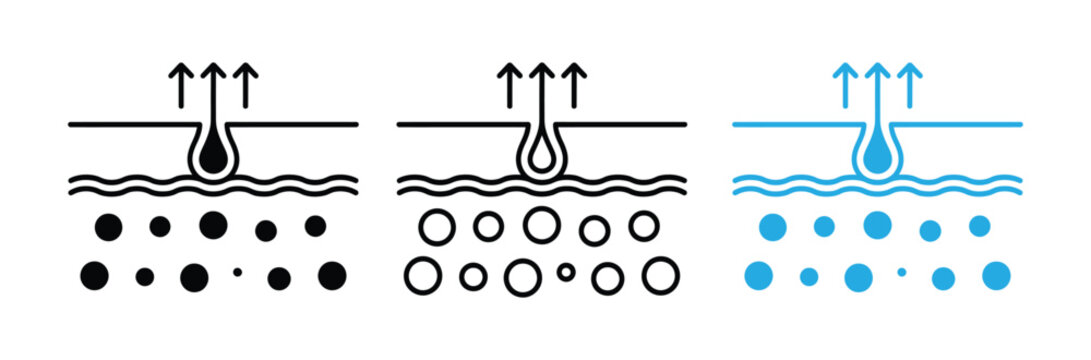 Infographic illustrating the process of osmosis through semipermeable membranes in three stages