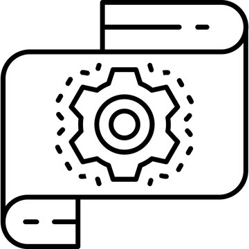 Prototype Model Outline Icon