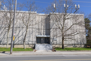 Fototapeta premium exterior of 200 Rogers Rd (Bell), Toronto
