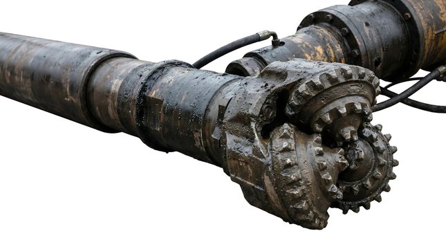 Industrial Tricone Drill Bit for Oil and Gas Drilling Isolated