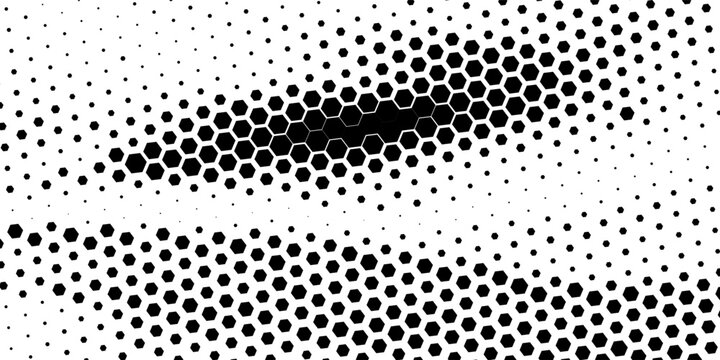 Hexagonal pattern cyberspace green background. Hexagon Grid tech pattern. Vector eps 10